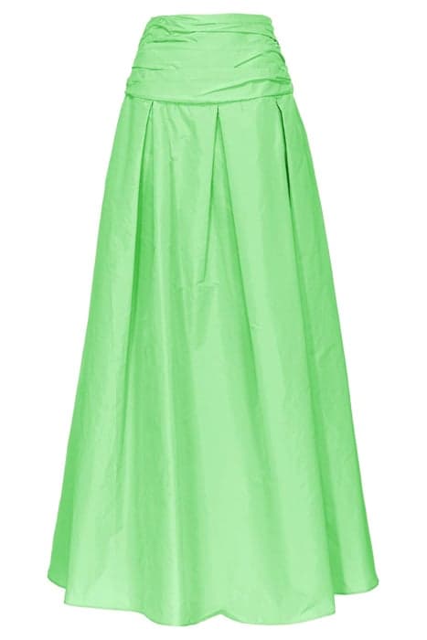 ISPETTORE GONNA TAFFETA VIBRANT GREEN by PINKO