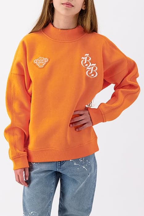 ARTISTIC CREWNECK ORANGE by Black Bananas