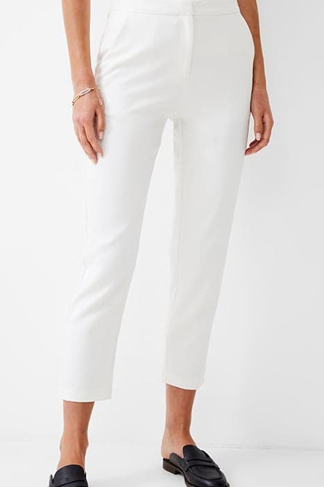 TAILORED TAPERED ANKLE TROUSER SUMMER WHITE by French Connection