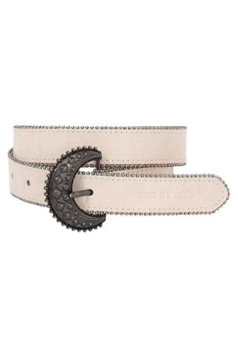 GIRLS’ ECRU BELT EDGED WITH METAL BEADS by IKKS