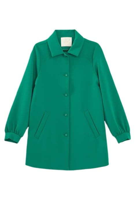 I.CODE GREEN NON-LINED COAT by ICODE