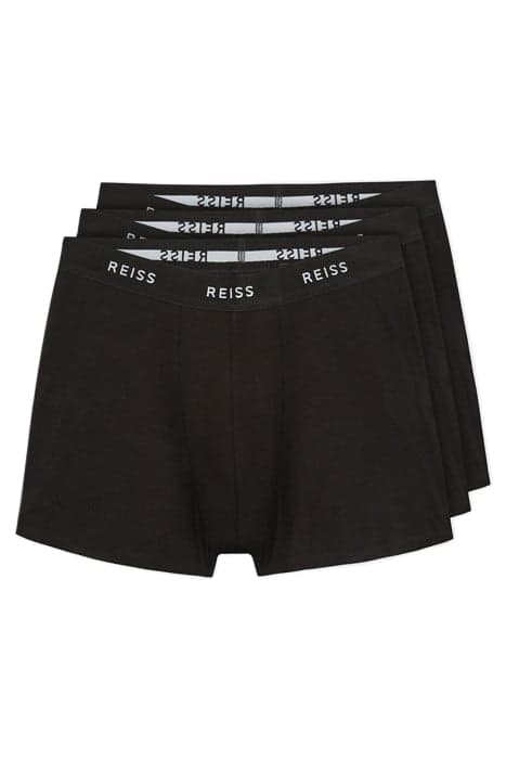 HELLER-3 PACK BOXERS BLACK by Reiss