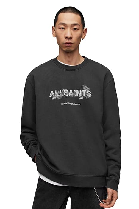 CHIAO CREW JET BLACK by AllSaints