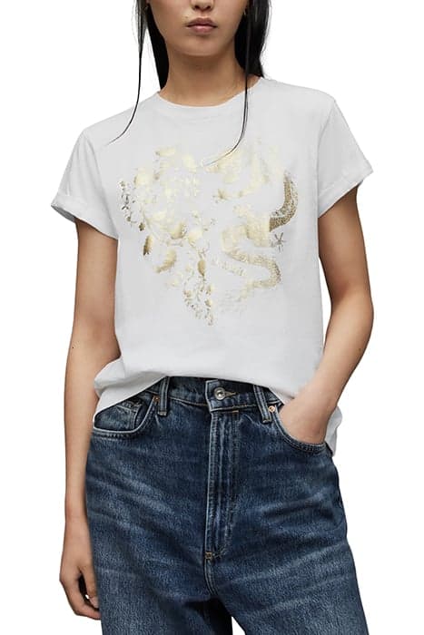 AURU ANNA TEE WHITE by AllSaints