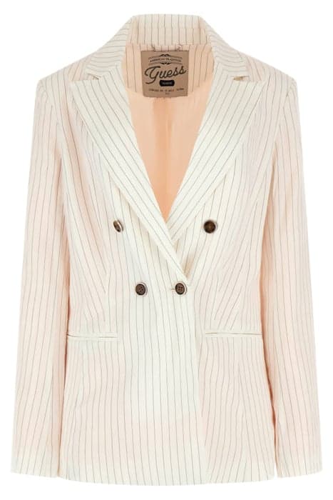 DINA DOUBLE BREAST B CREAM WHITE PIN STRI by Marciano by Guess