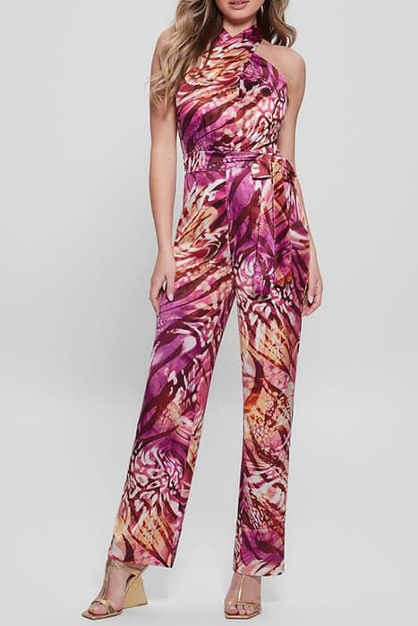 ROSE JUMPSUIT COLORFULL ANIMALIER by Marciano by Guess