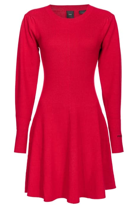 ABATE DRESS RED - CRIMSON by PINKO