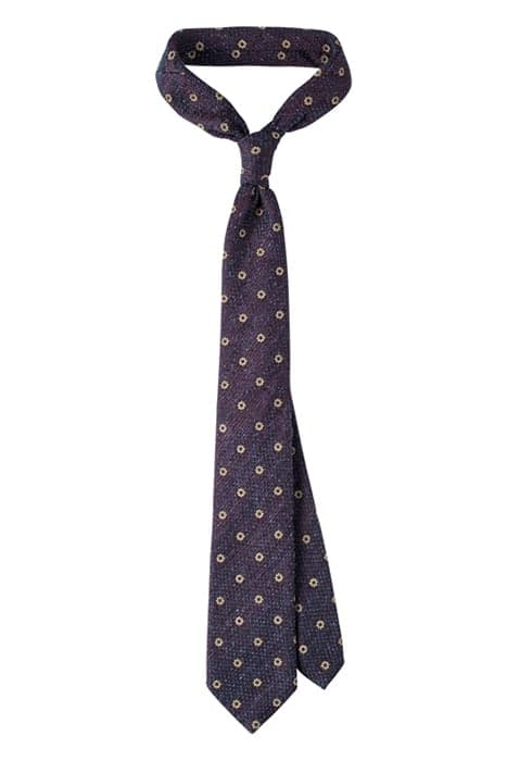 TIE-FLOWER-BORDEAUX DARK RED by Suitsupply