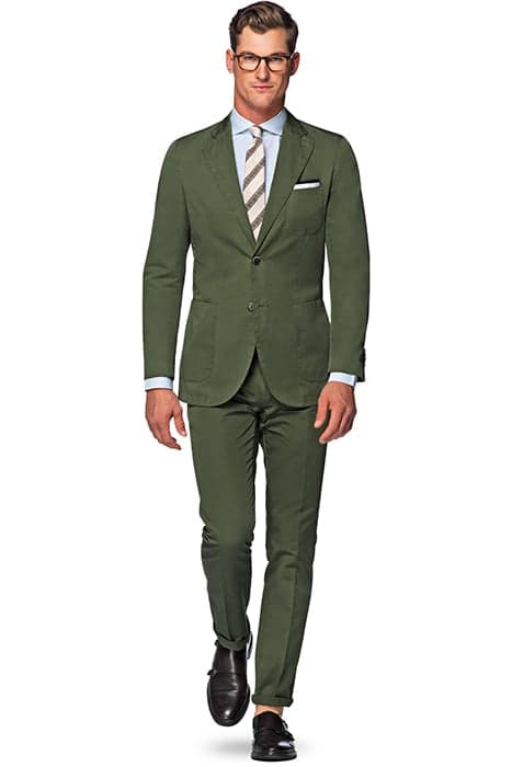 TROUSERS-GREEN GREEN by Suitsupply