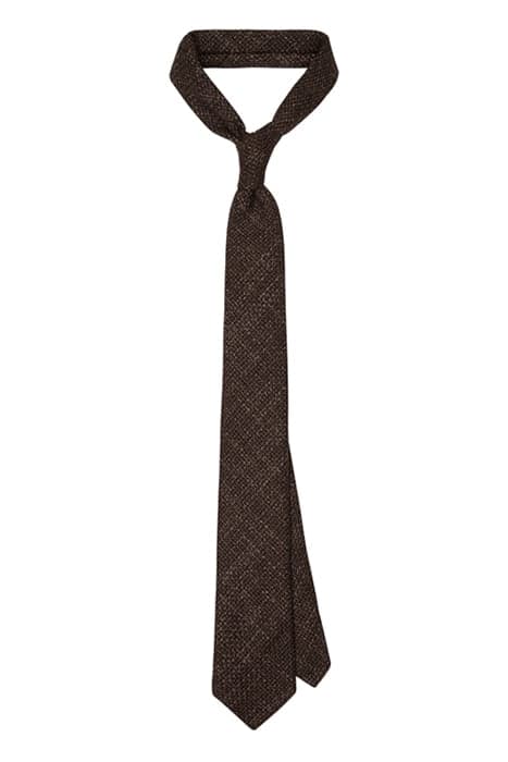 TIE-PLAIN-BROWN BROWN by Suitsupply