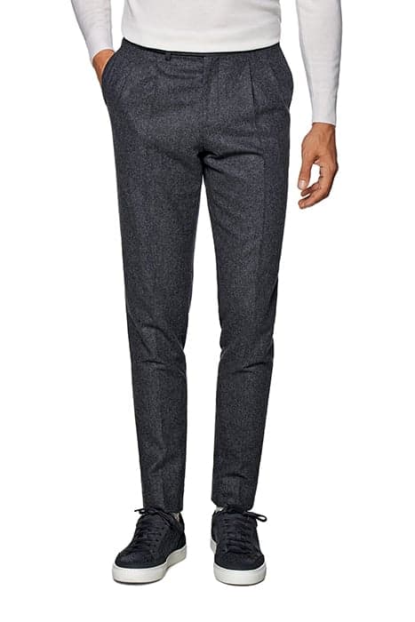 TROUSERS-GREY MID GREY by Suitsupply