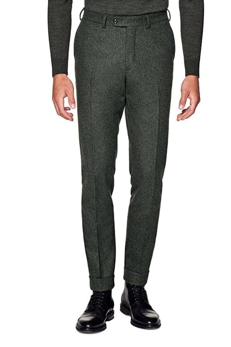 TROUSERS-DARK-GREEN DARK GREEN by Suitsupply