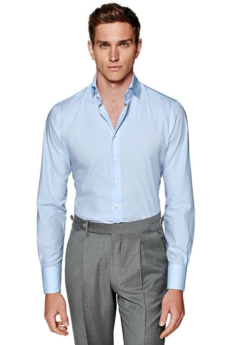 LUXURY LIGHT BLUE CHECK LIGHT BLUE by Suitsupply