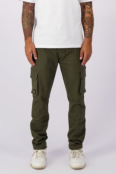 PLATE CARGO PANTS 2.0 MOSS GREEN by Black Bananas