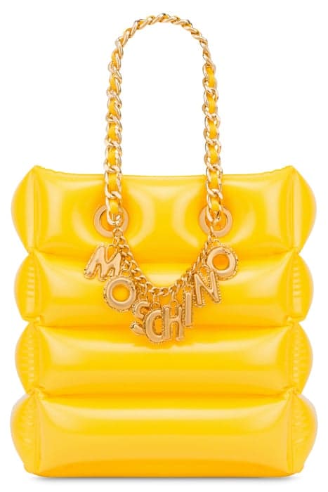 BORSA A SPALLA M BALLOON YELLOW by Moschino