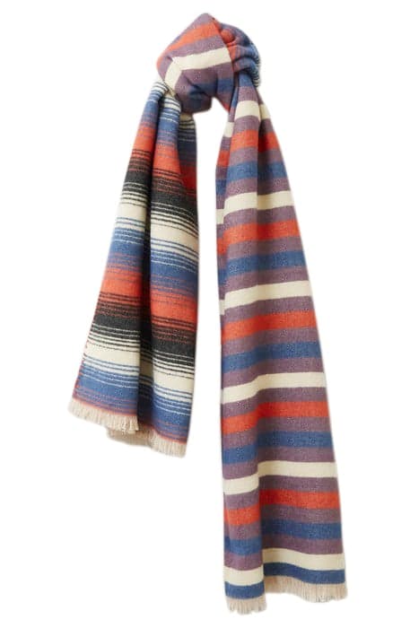 SELMA MIDWEIGHT SCARF BLUE MULTI by White Stuff