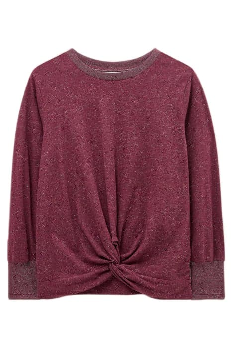 FRANKIE SPARKLE TOP DARK PLUM by White Stuff