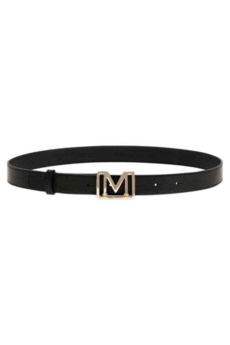 MANUELA LEATHER BELT JET BLACK by Marciano by Guess