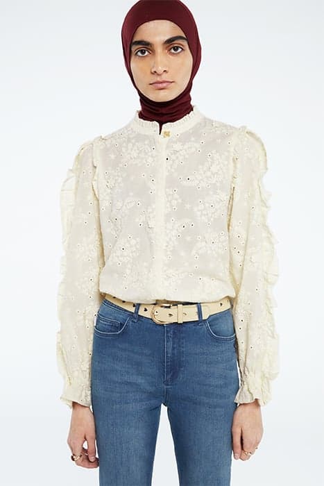 FIEN BLOUSE WARM WHITE by Fabienne Chapot