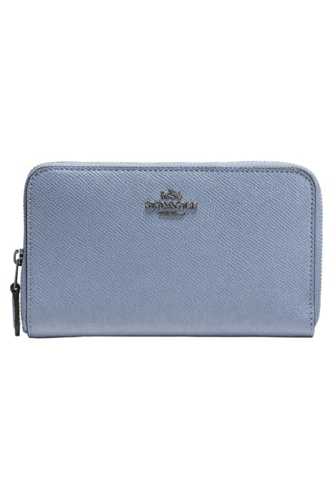 MEDIUM ZIP AROUND WALLET BLUEBELL by Coach