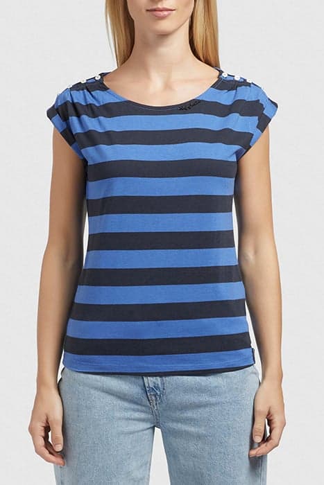 ANAIS STRIPES NAV/BLU by Khujo