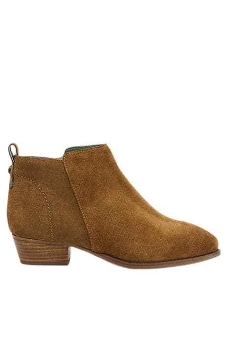 WILLOW SUEDE ANKLE BOOT DARK TAN by White Stuff