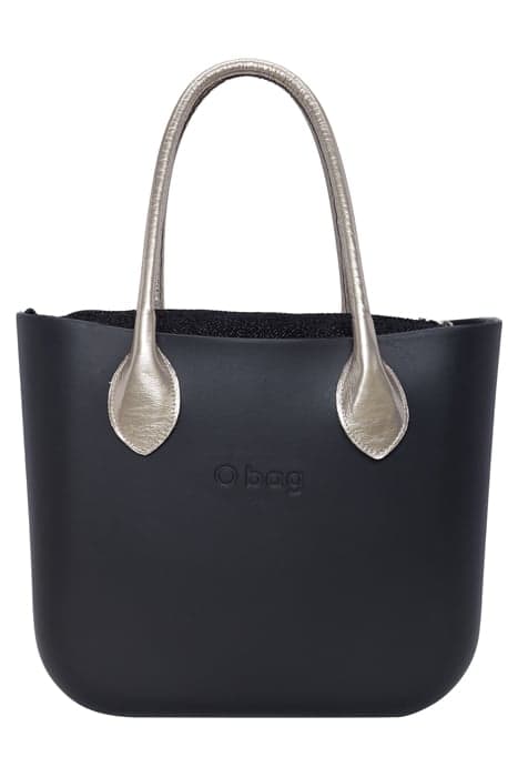 COMPOSED OBAG LONG HANDLE HEART BLACK by O bag