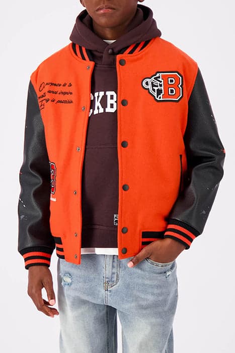 BASE JACKET ORANGE by Black Bananas