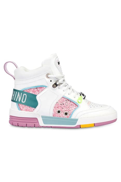 STREETBALL SNEAKERS WHITE by Moschino