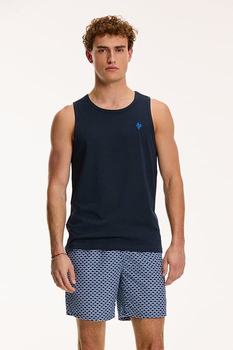 MEN SHIWI CORAL SINGLET DARK NAVY by Shiwi