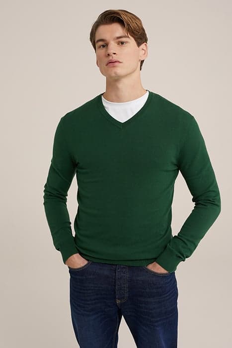 PULLOVER DARK GREEN by WE Fashion