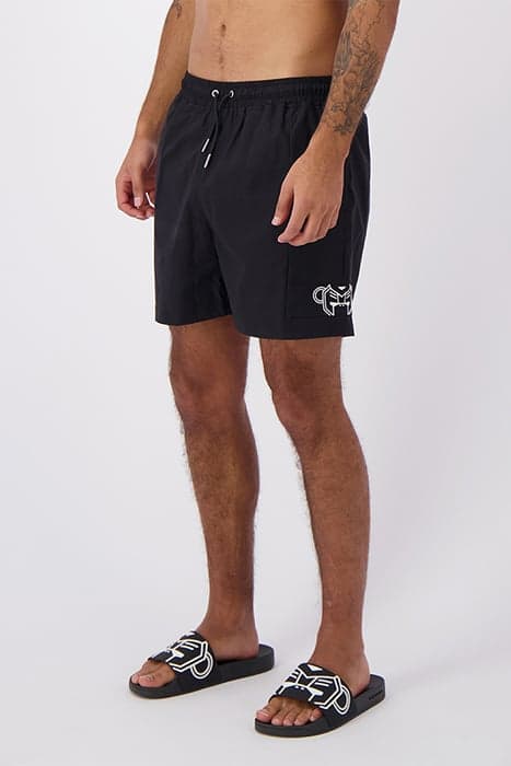 COMMANDER SWIMSHORTS BLACK by Black Bananas