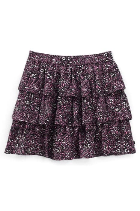 GIRLS’ PINK PAISLEY PRINT LENZING™ ECOVERO™ SKIRT by IKKS