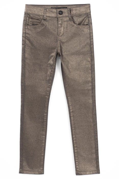 GIRLS’ CHAMPAGNE COATED SKINNY JEANS by IKKS