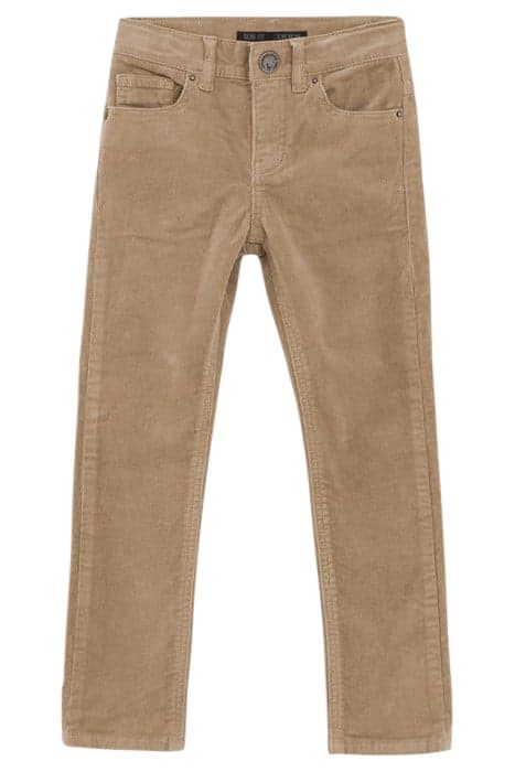 BOYS’ MOCHA CORDUROY SLIM TROUSERS by IKKS