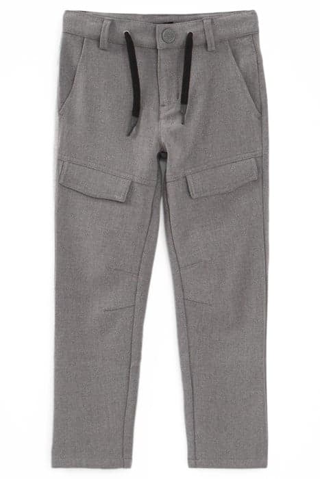 BOYS’ GREY BAGGY TROUSERS WITH COMBAT POCKETS by IKKS