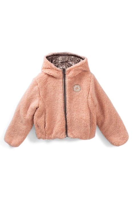 GIRLS’ COPPER PINK/SHERPA REVERSIBLE PADDED JACKET by IKKS