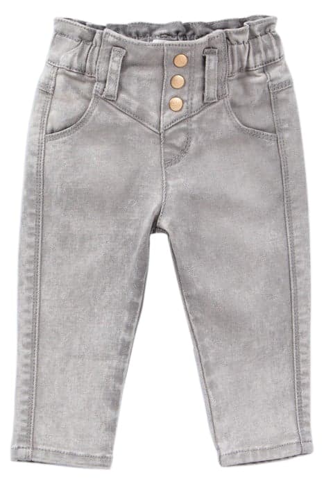 BABY GIRLS’ GREY ELASTICATED WAIST JEANS by IKKS