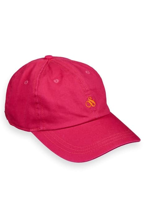 TWILL LOGO CAP TROPICAL PINK by Scotch & Soda