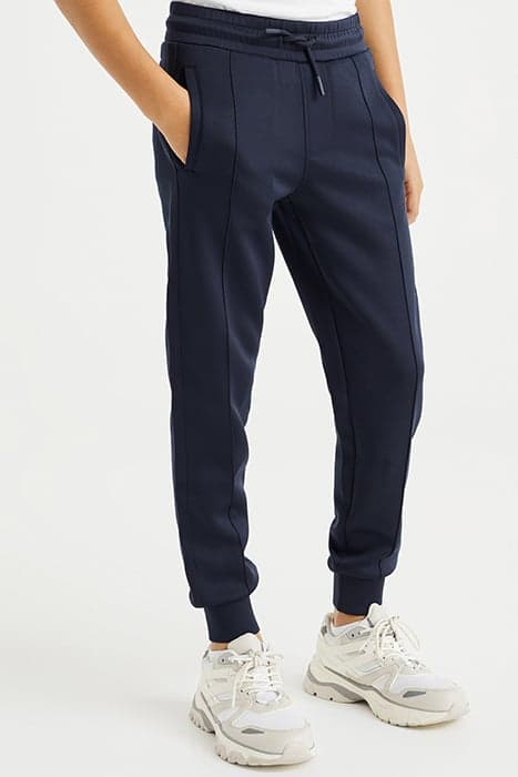 JOGGING PANTS DARK BLUE by WE Fashion