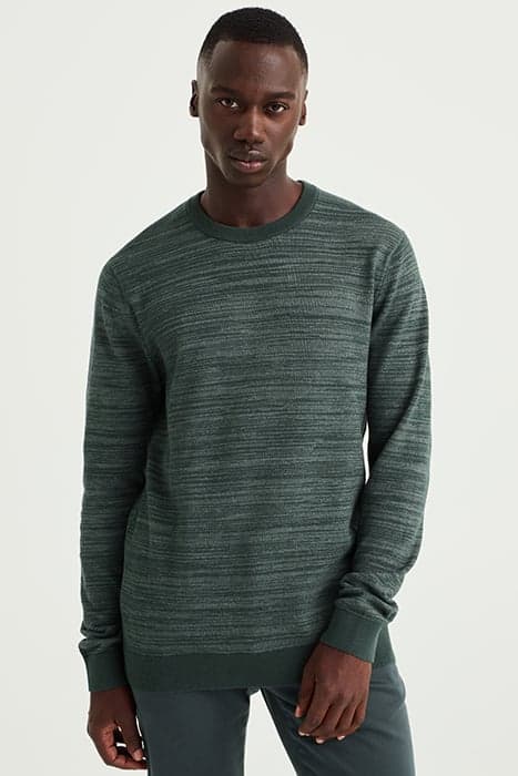 PULLOVER DARK GREEN by WE Fashion