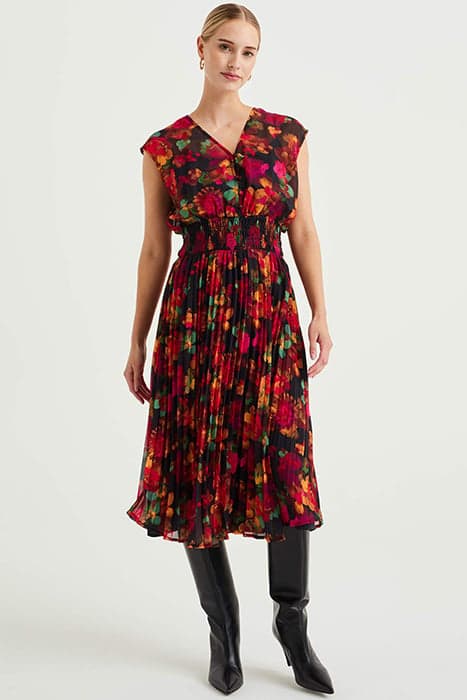 DRESS MID LENGTH MULTI-COLOURED by WE Fashion