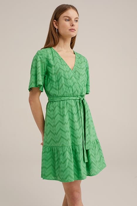 DRESS SHORT BRIGHT GREEN by WE Fashion