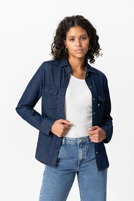 SHIRLEY SHIRT - STRONG BLUE by Mud Jeans