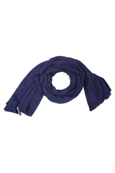 SCARF OBLONG WOOL BLUE by Mucho Gusto