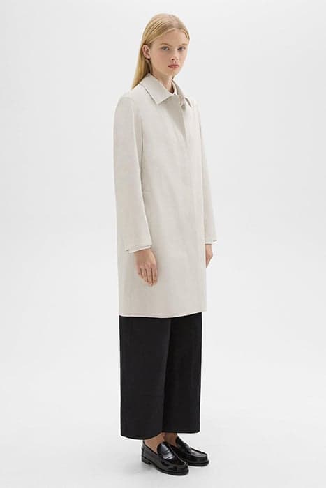 CAR COAT IN COTTON-BLEND SAND by THEORY