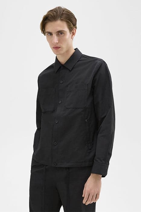 SHIRT JACKET BLACK by THEORY