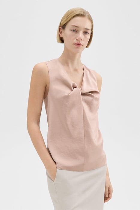 TWISTED SLEEVELESS TOP SAKURA by THEORY