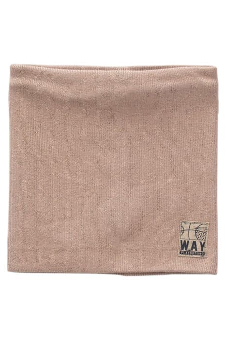 BOYS’ BEIGE KNIT SNOOD WITH BASKETBALL LABEL BEIGE by IKKS