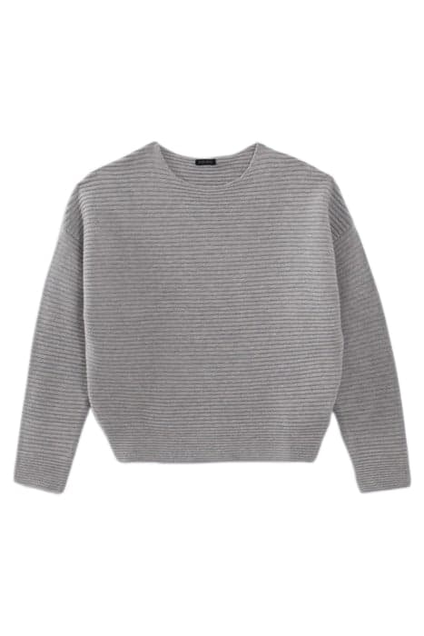 GIRL'S GREY CHNE RIB KNIT SWEATER GREY by IKKS